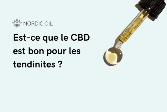 Est-ce que le CBD est bon pour les tendinites ?