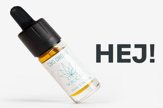 flacon d'huile de CBD Nordic Oil