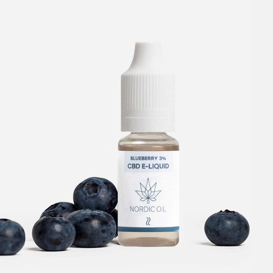 E-Liquide de CBD - Myrtille