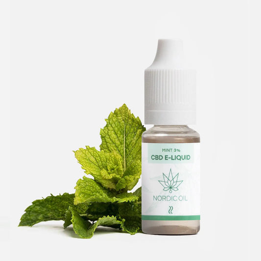 E-Liquide de CBD - Menthe Poivrée