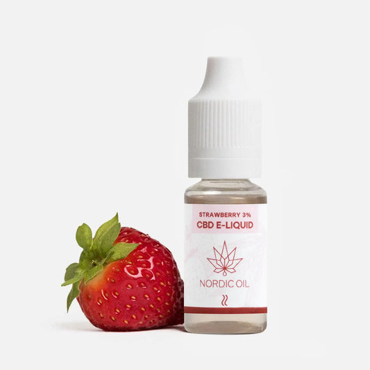 E-Liquide de CBD - Fraise