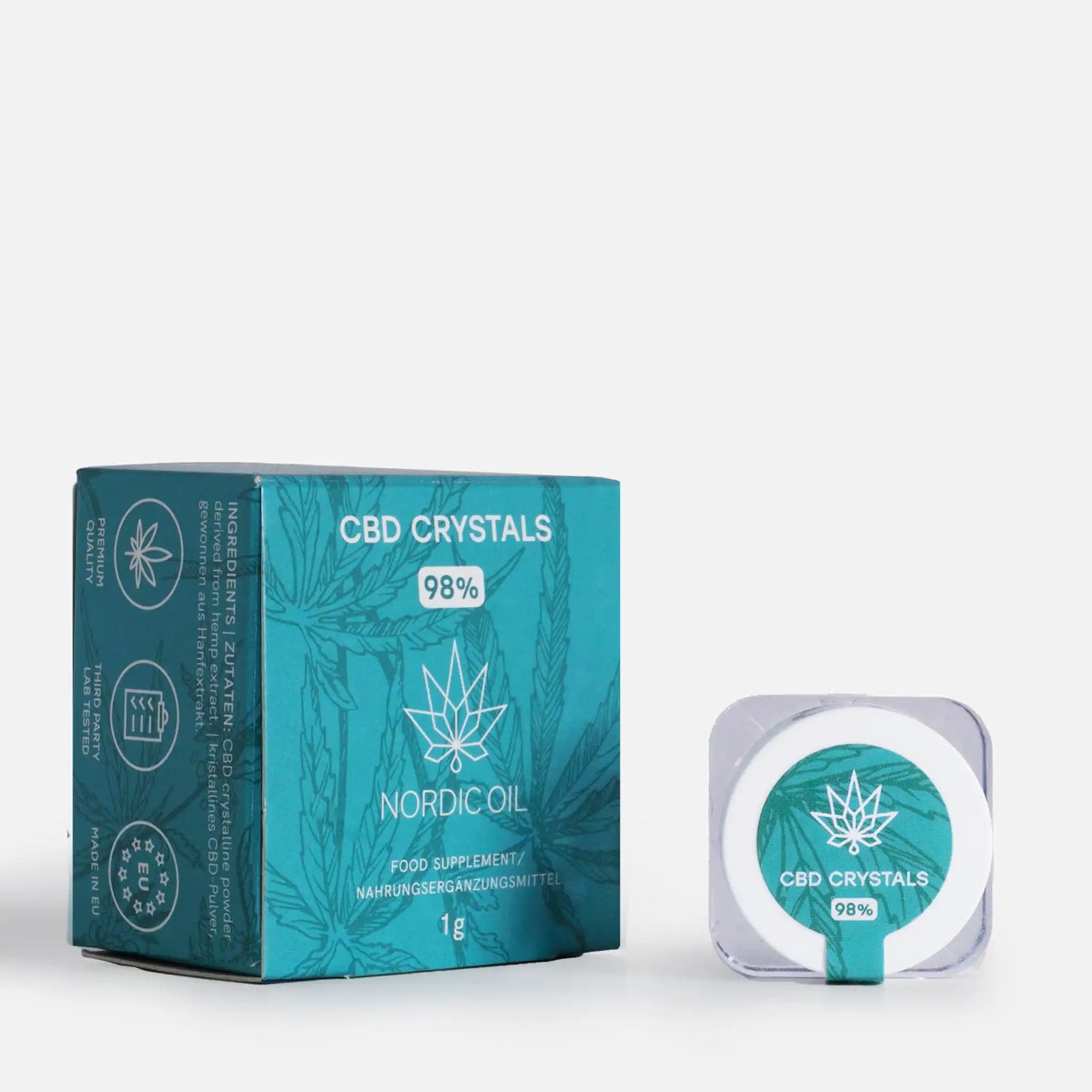 Deux CBD boxes sont placées côte à côte