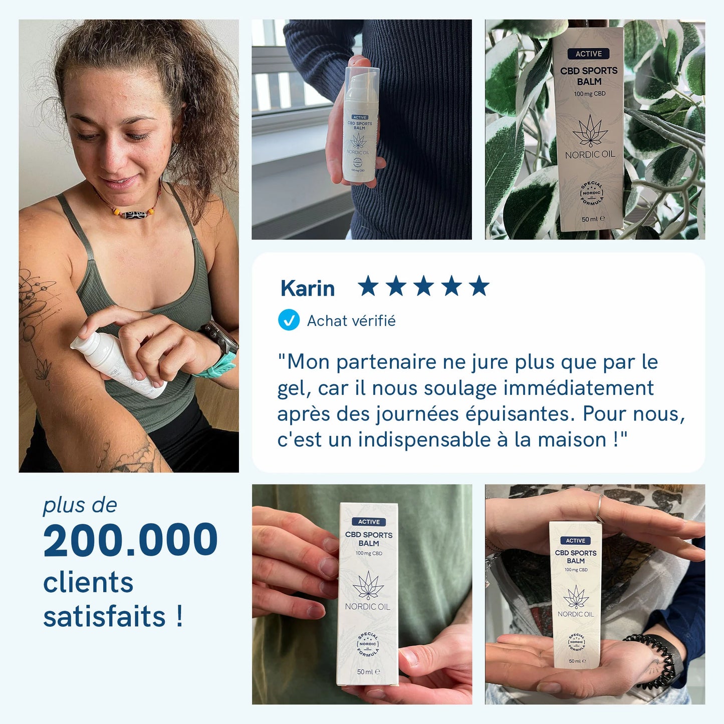 3 POUR 2 : Gel Actif au CBD