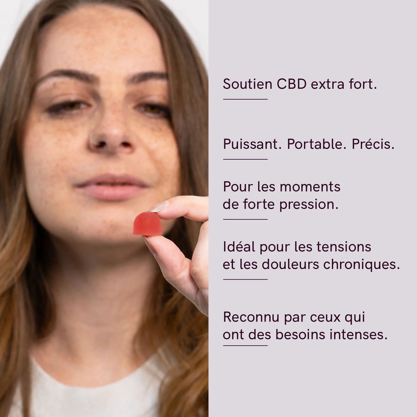 3 POUR 2 : CBD Gummies (1500mg) Petites baies
