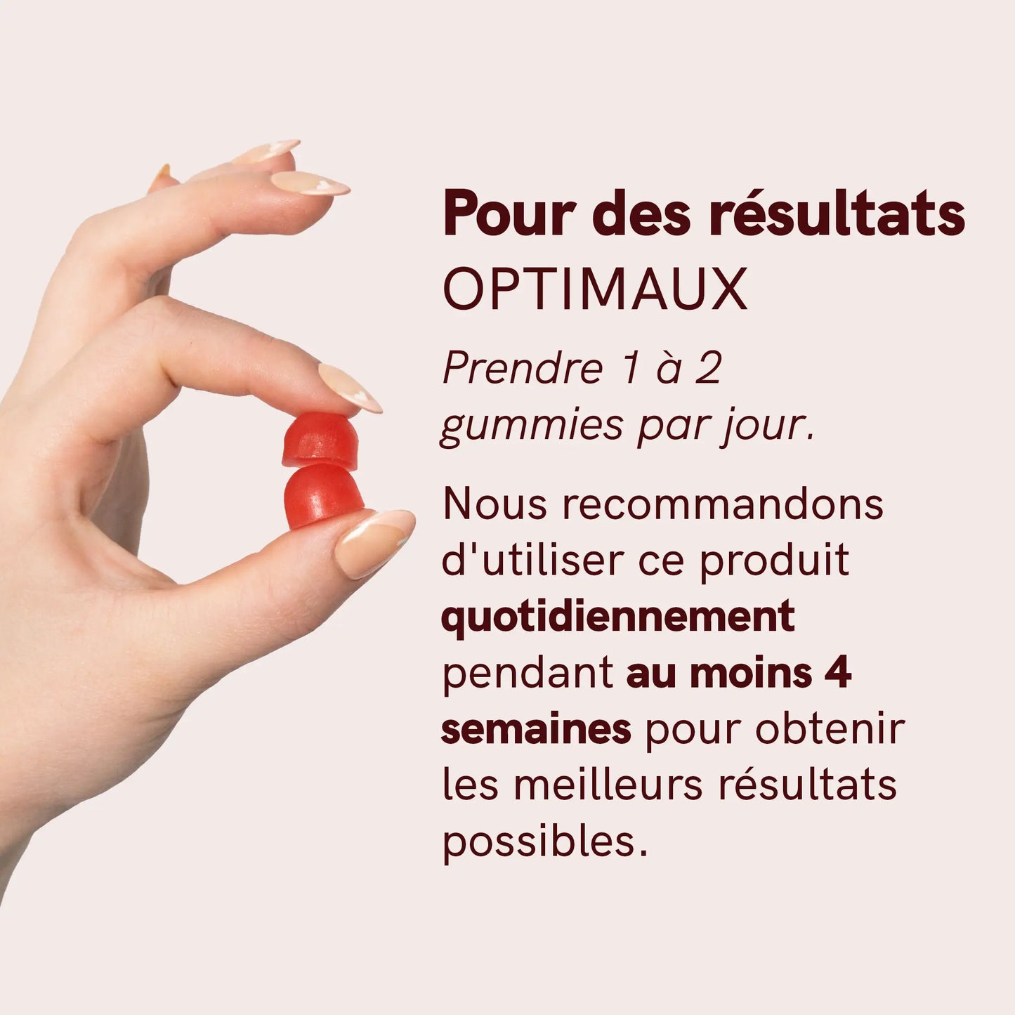 Gummies pour Cheveux, Peau et Ongles