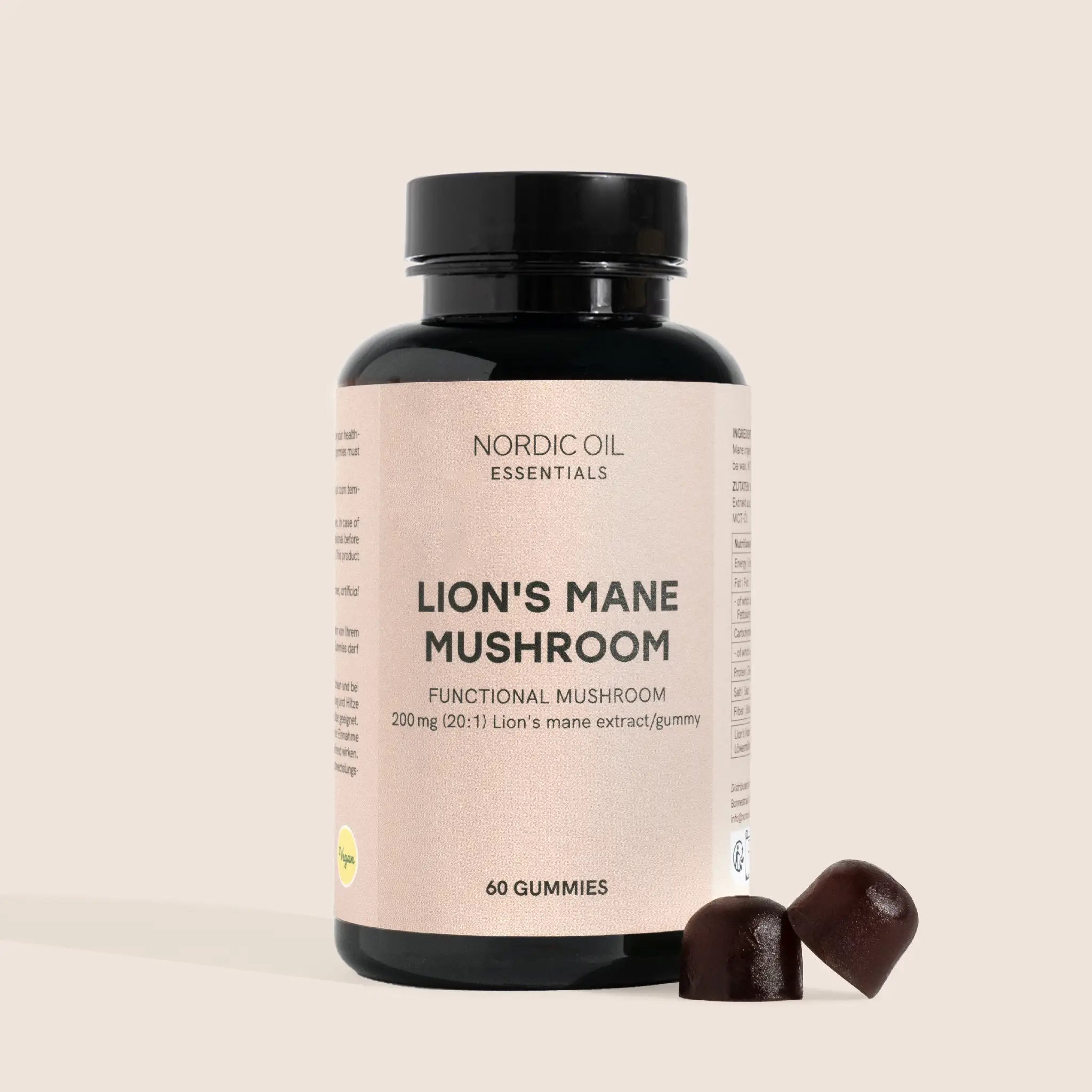 Extrait En Poudre De Crinière De Lion (Hericium Erinaceus) - 1000 Mg Par Dose - 30/60/120 Capsules - Neuf