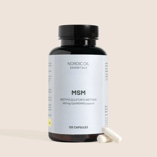 Capsules MSM (méthylsulfonylméthane) - Nordic Oil Essentials