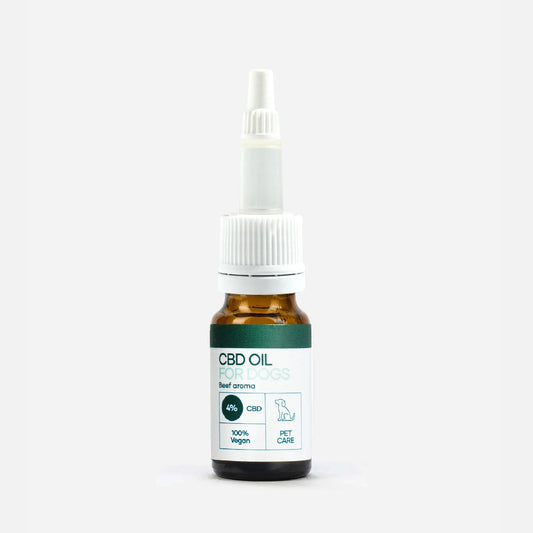 Huile de CBD pour Chien - Bœuf (4%)