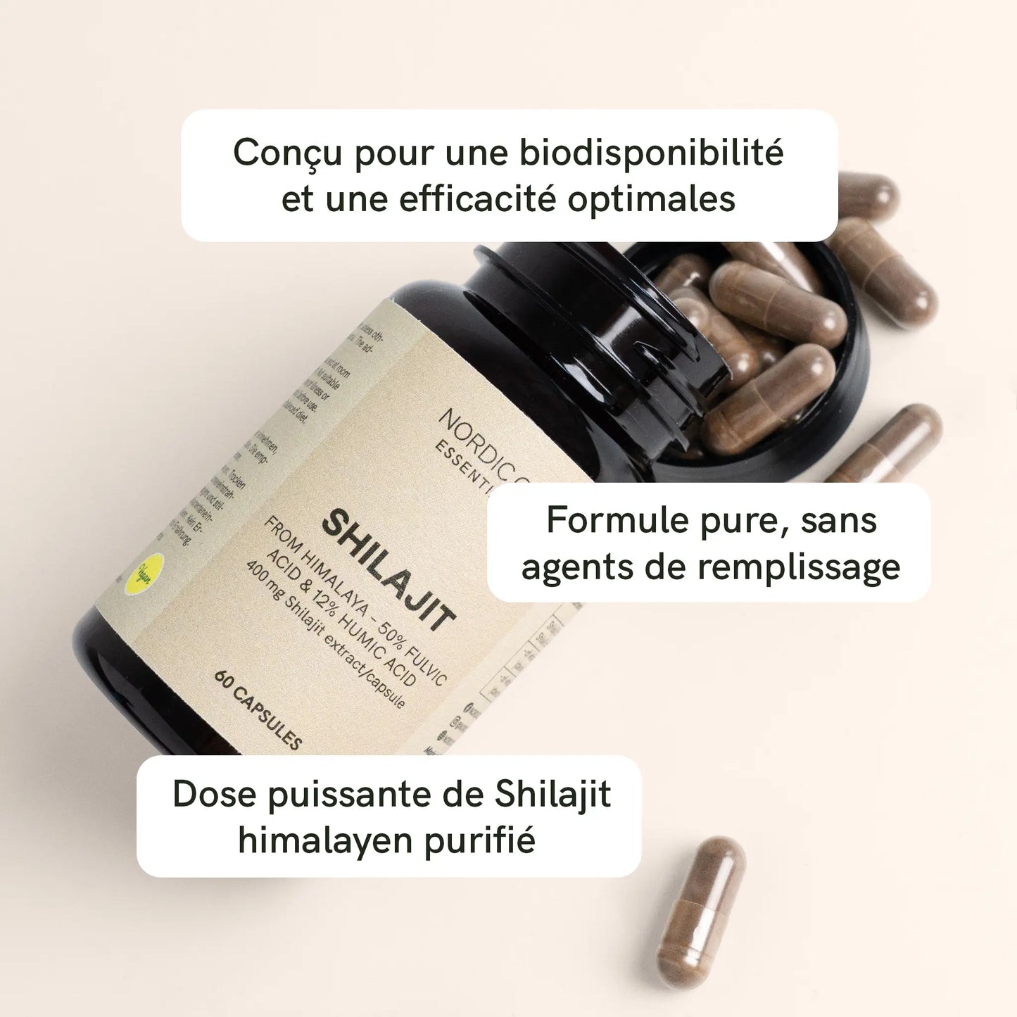 Capsules de Shilajit