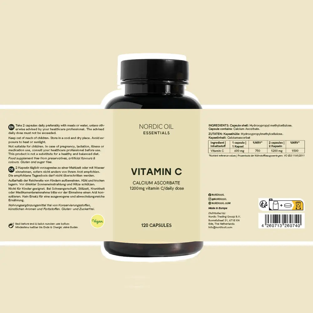 Capsules de Vitamine C