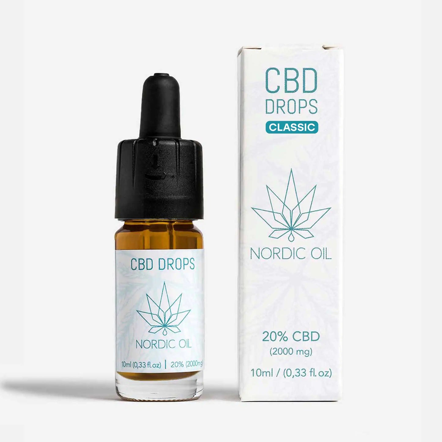 Huile de CBD de Nordic Oil (20%) Avec emballage