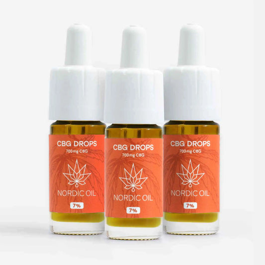 Huile CBG de Nordic Oil (7%) acheter 3 pour payer 2