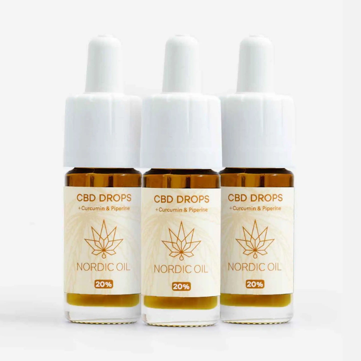3 POUR 2 : Huile de CBD (20%) à la Curcumine
