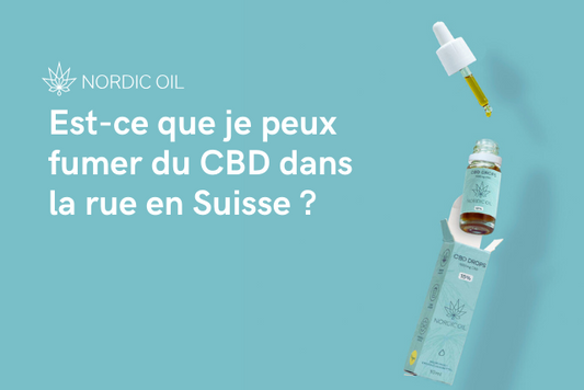 Est-ce que je peux fumer du CBD dans la rue en Suisse ?