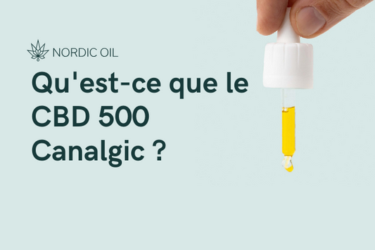 Qu'est-ce que le CBD 500 Canalgic ?