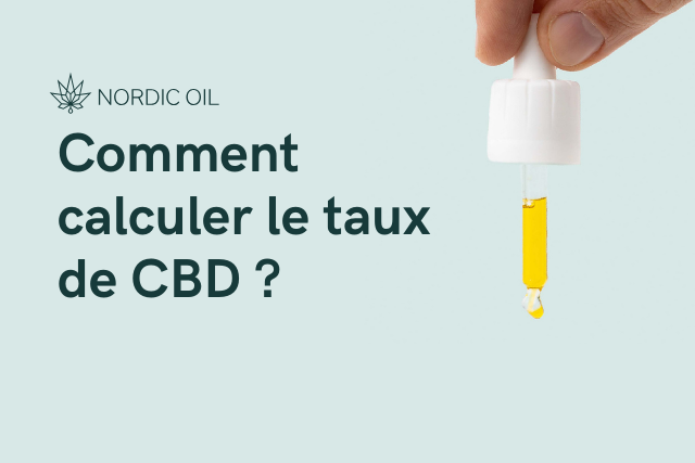 Comment calculer le taux de CBD ?