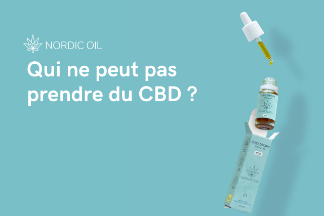 Qui ne peut pas prendre du CBD ?