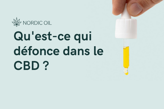 Qu'est-ce qui défonce dans le CBD ?