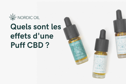 Quels sont les effets d'une Puff CBD ?