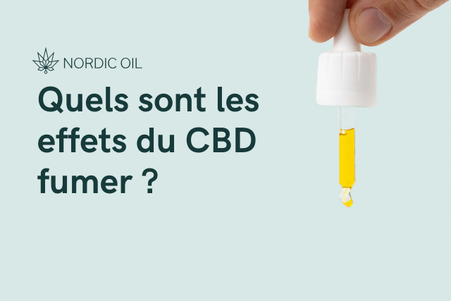 Quels sont les effets du CBD fumer ?