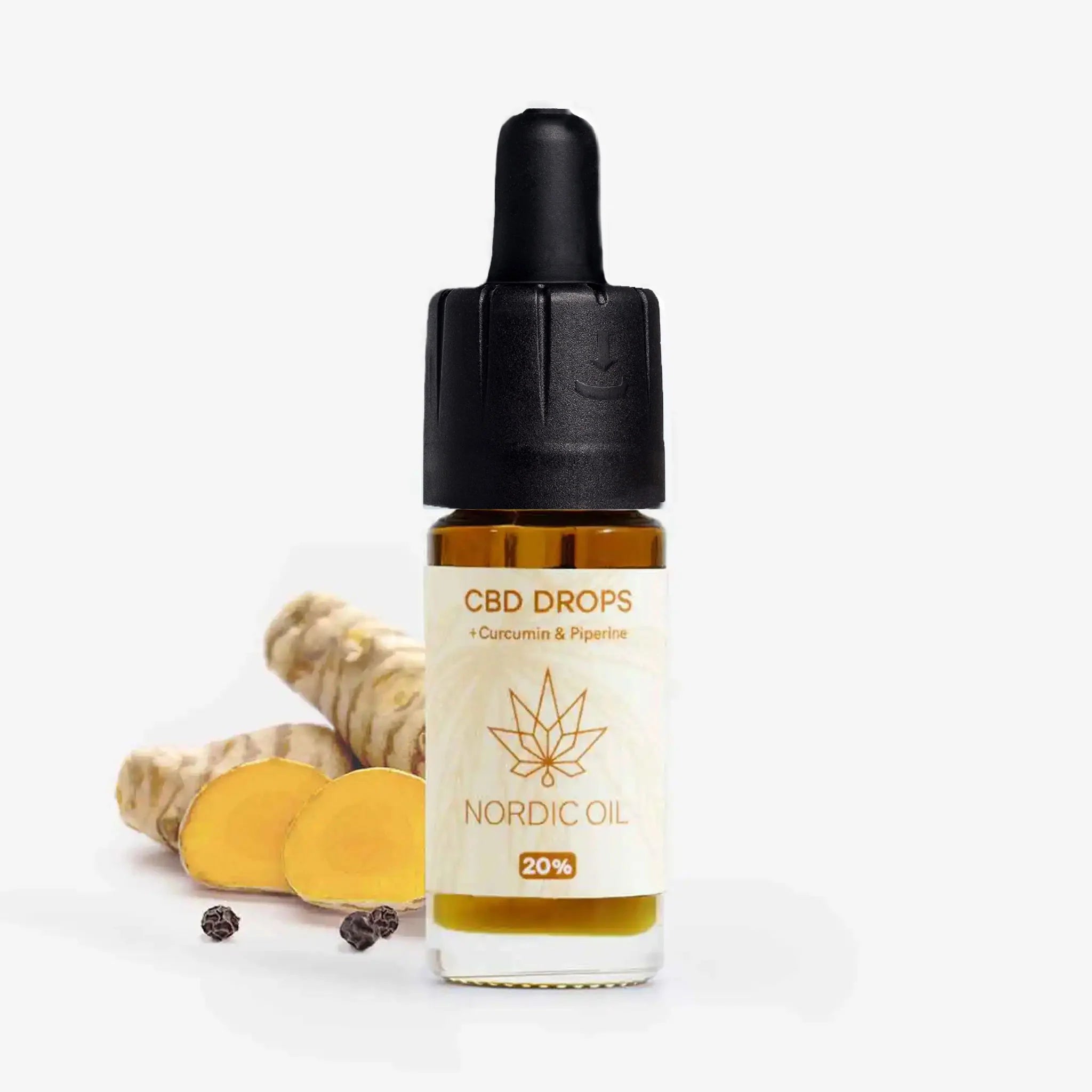 Huile De CBD (20 %) À La Curcumine