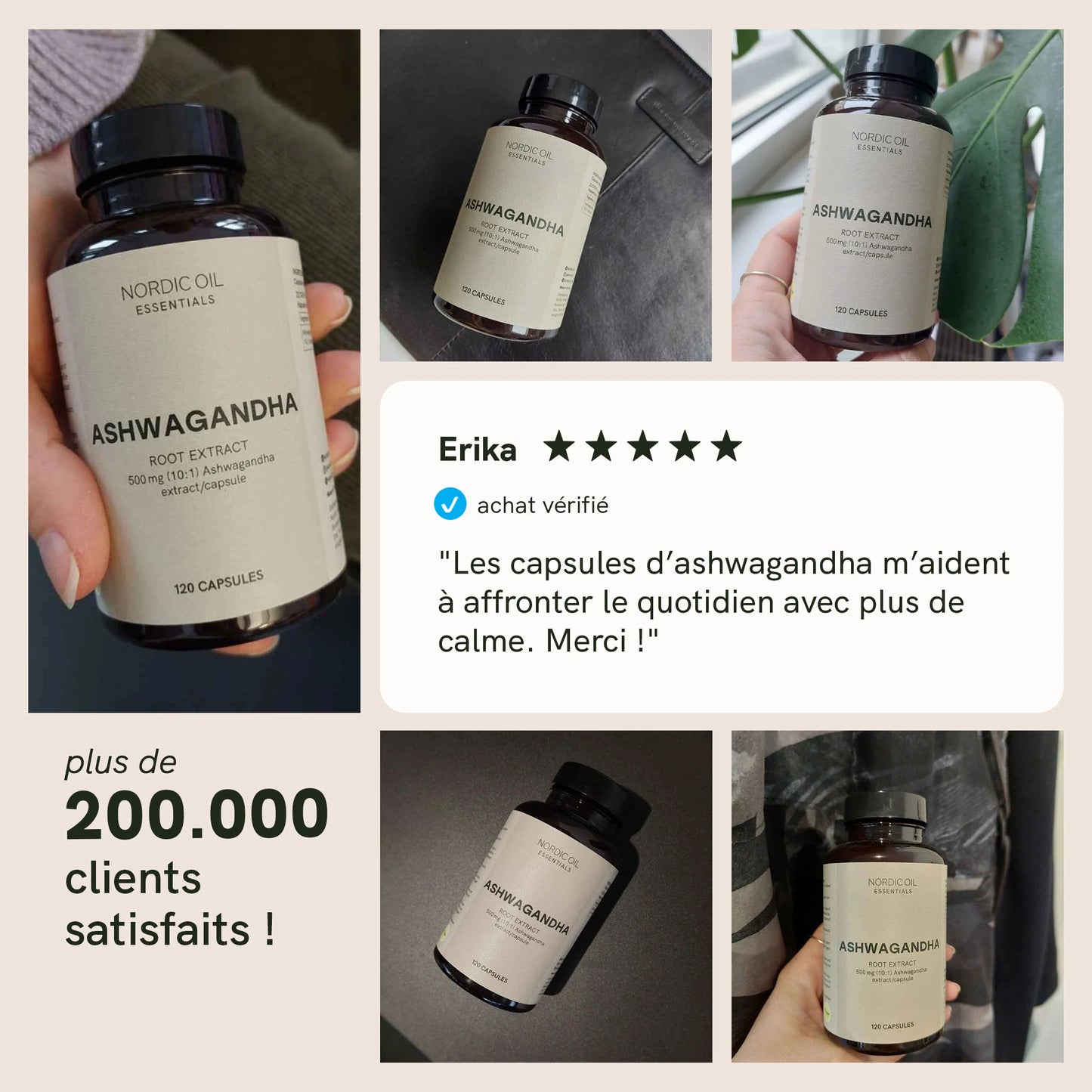Capsules d'ashwagandha