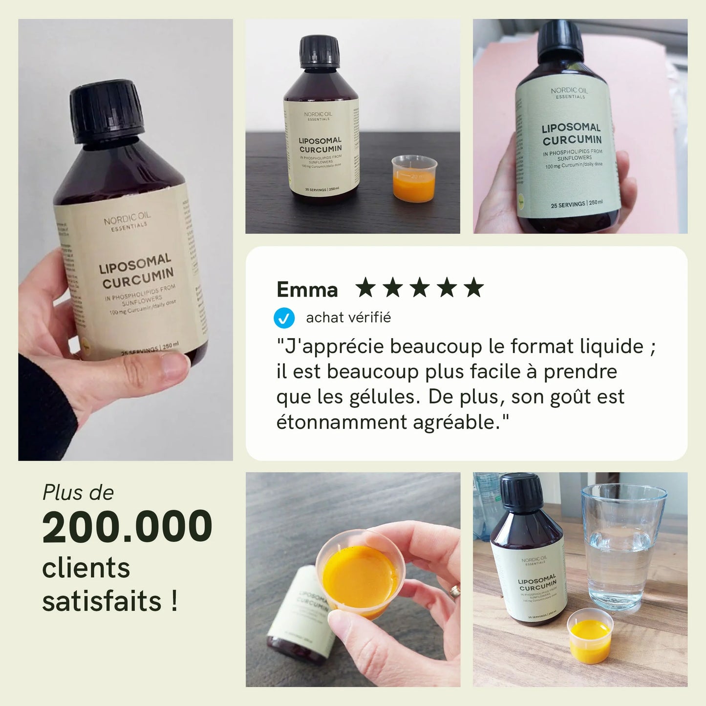 Curcumine liposomale