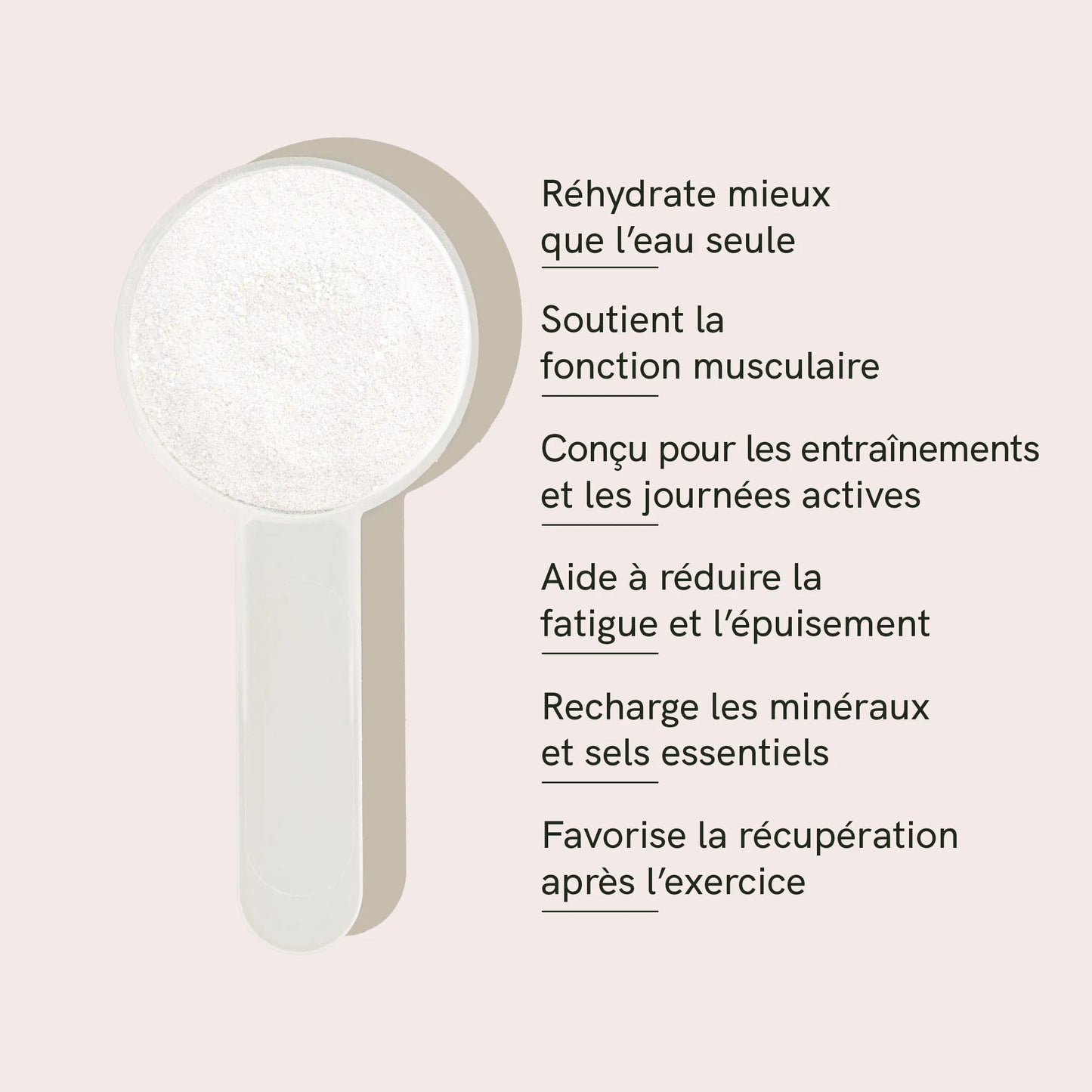 Électrolytes en poudre
