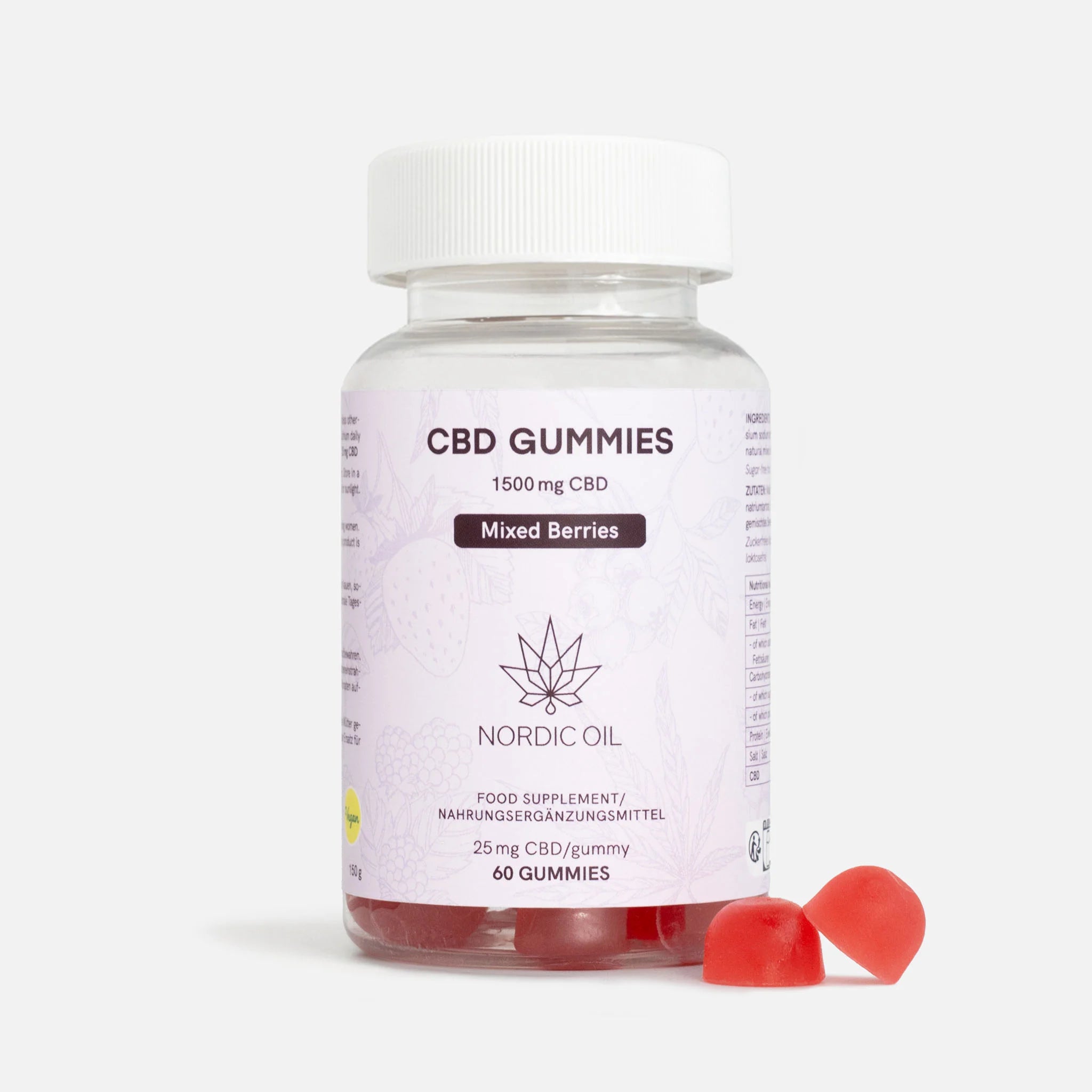 CBD Gummies (1500mg) Petites Baies