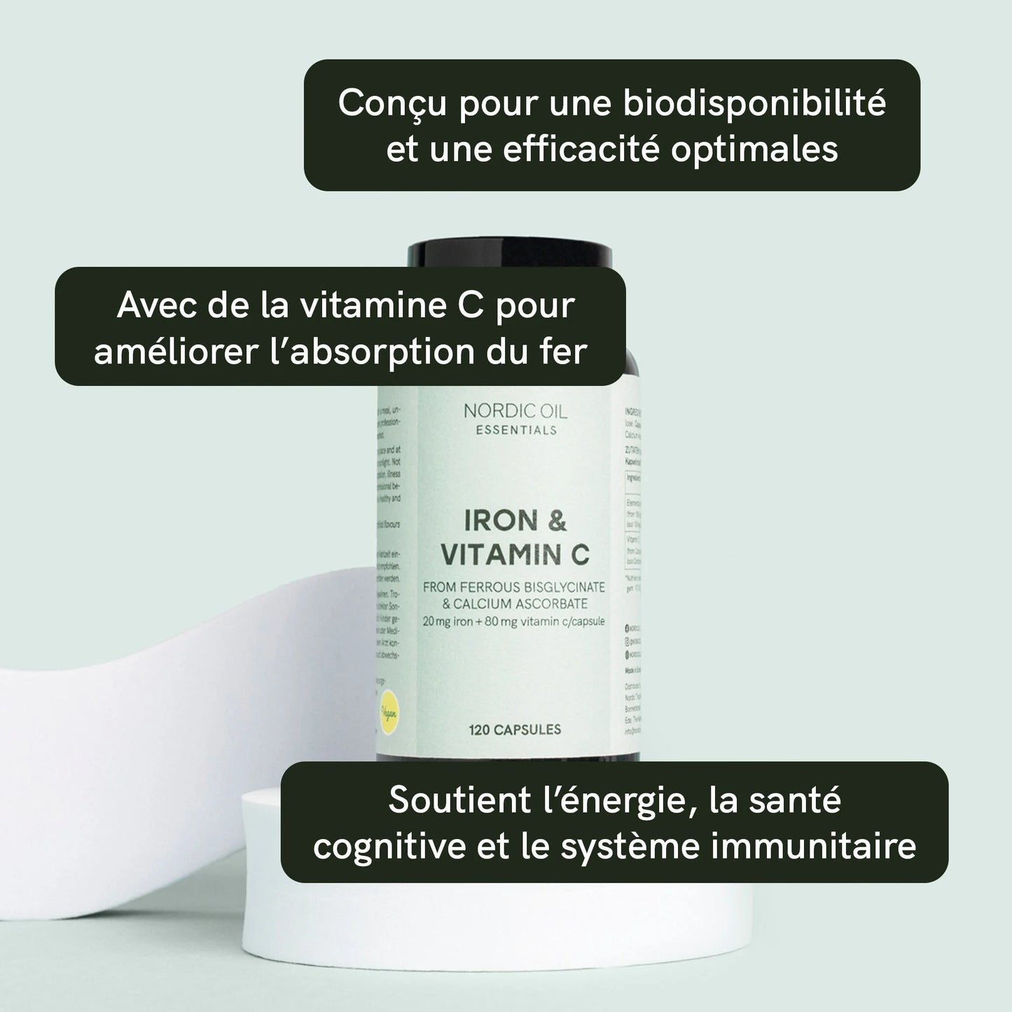 Capsules Fer & Vitamine C