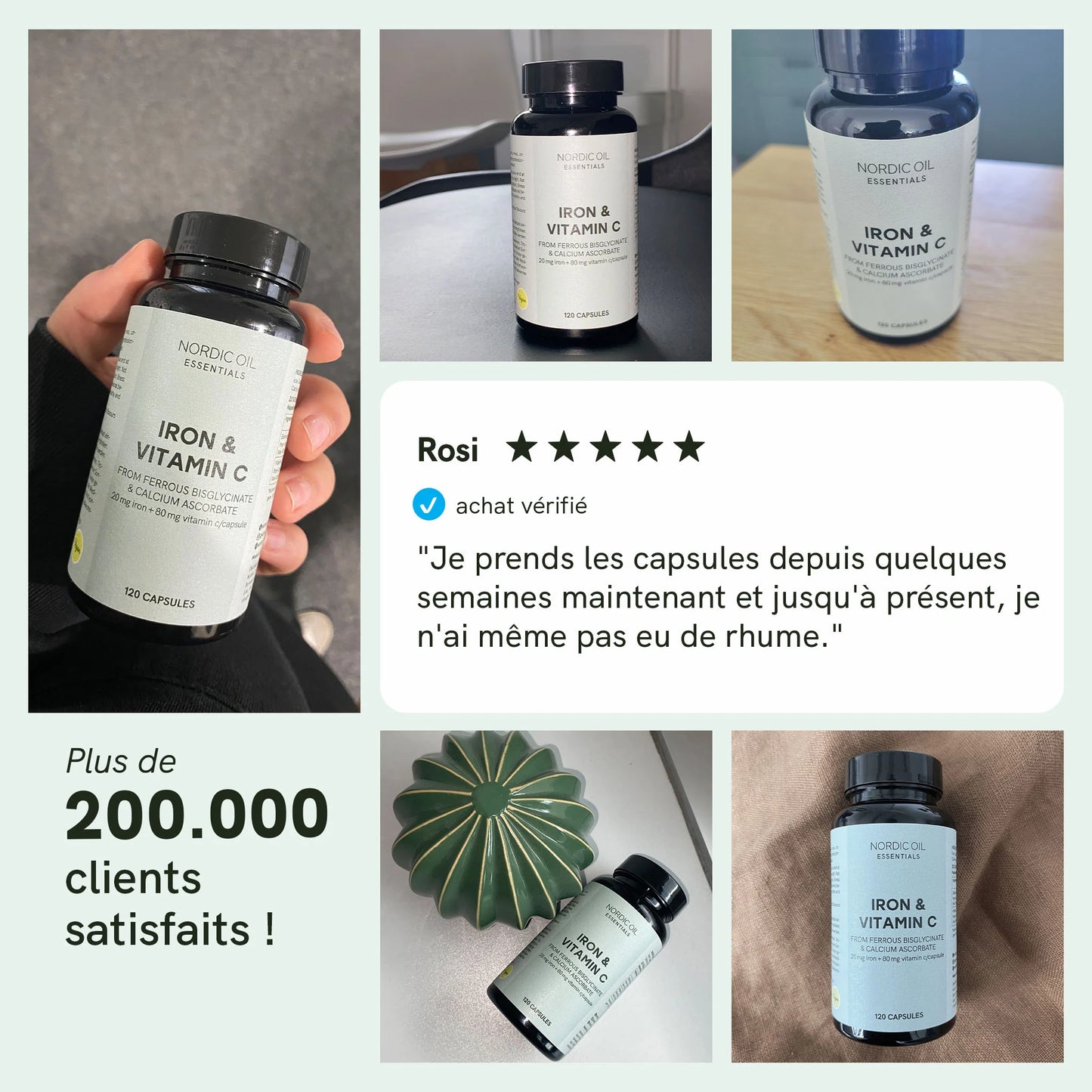 Capsules Fer & Vitamine C