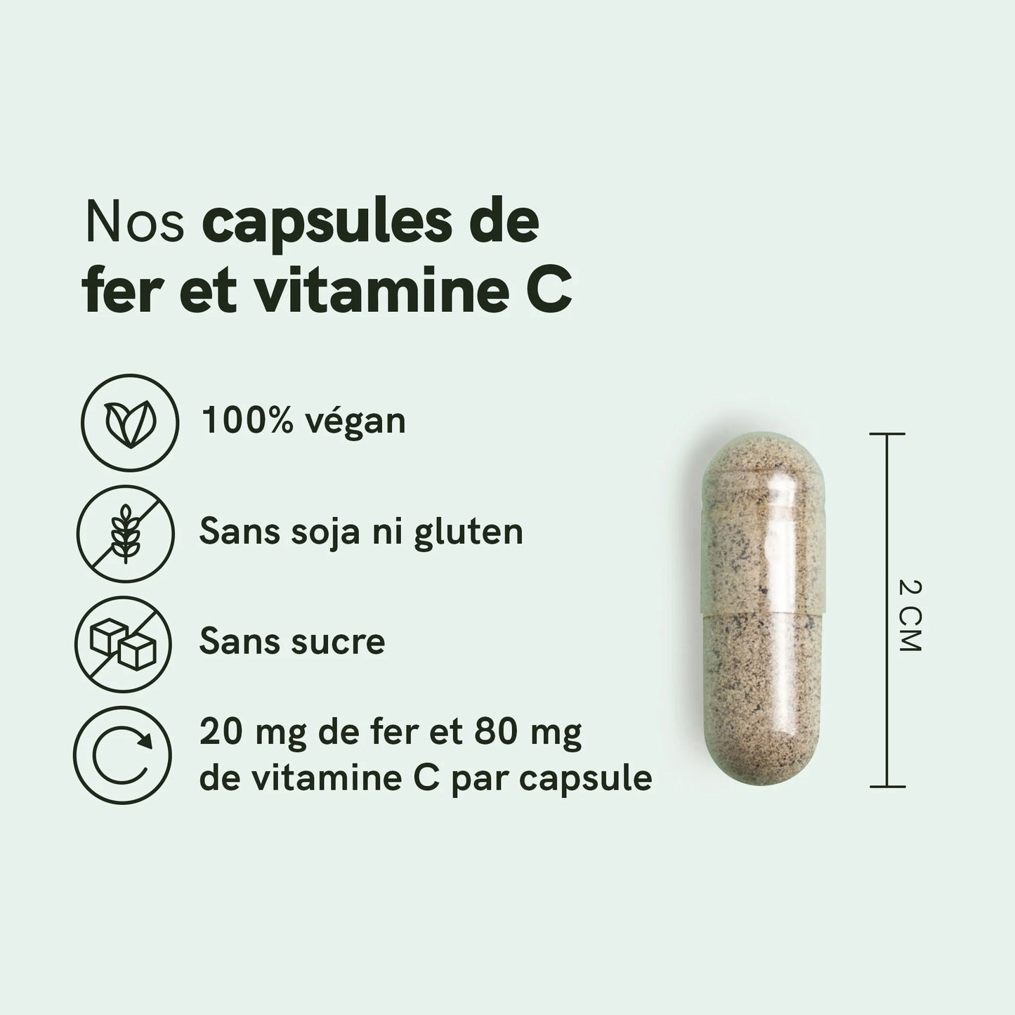 Capsules Fer & Vitamine C