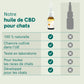 Huile de CBD pour Chat - Poisson (2,5%)