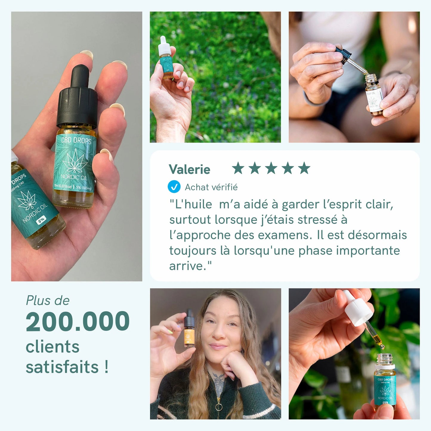 Huile de CBD (5%) CLASSIC