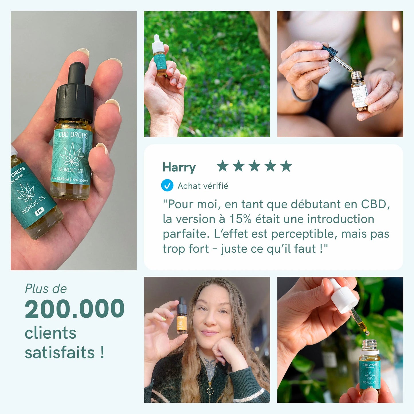 Huile de CBD (15%) CLASSIC