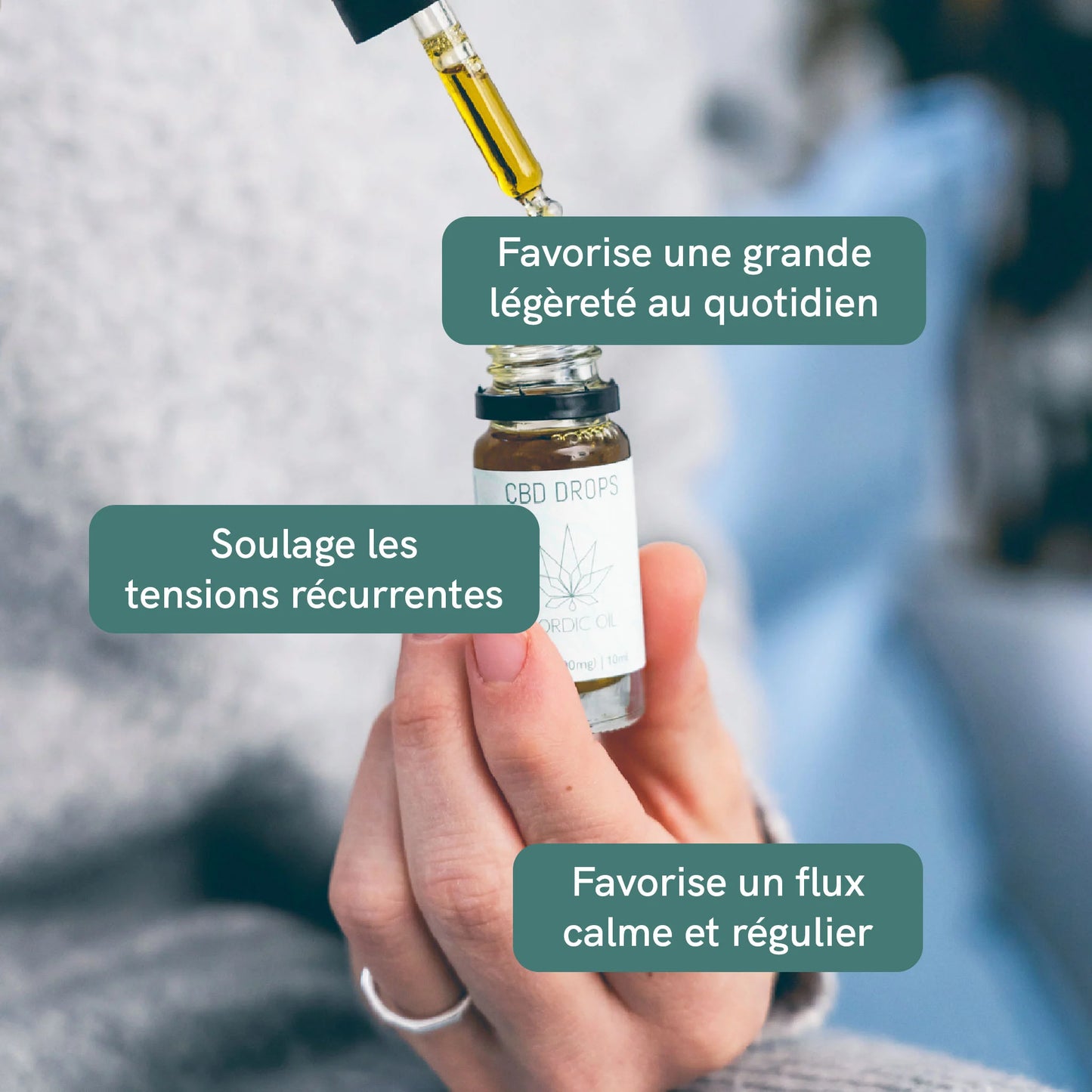 3 POUR 2 : Huile de CBD (20%) CLASSIC