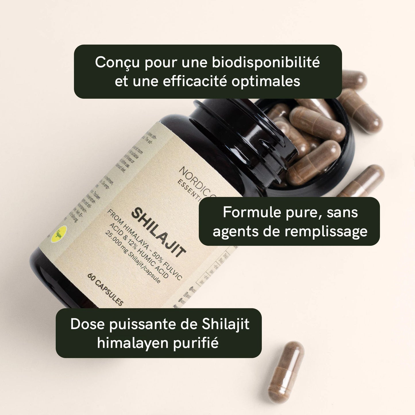 Capsules de Shilajit