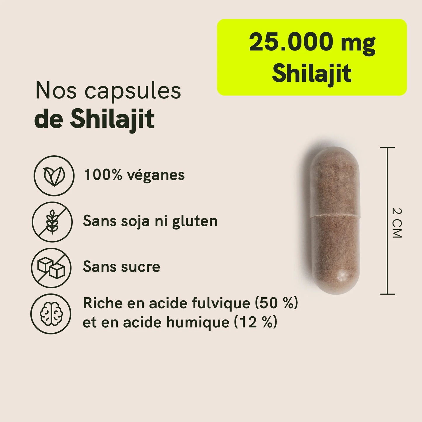 Capsules de Shilajit