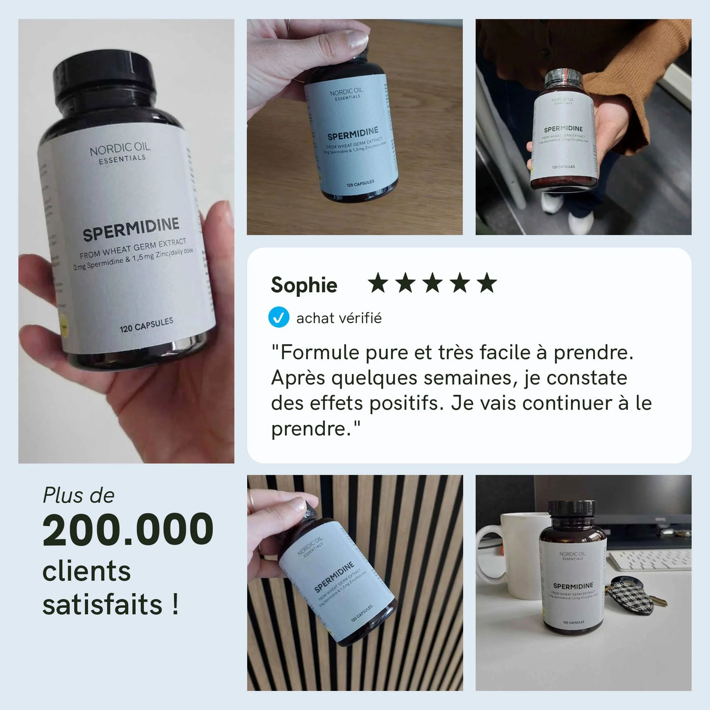Capsules à la spermidine