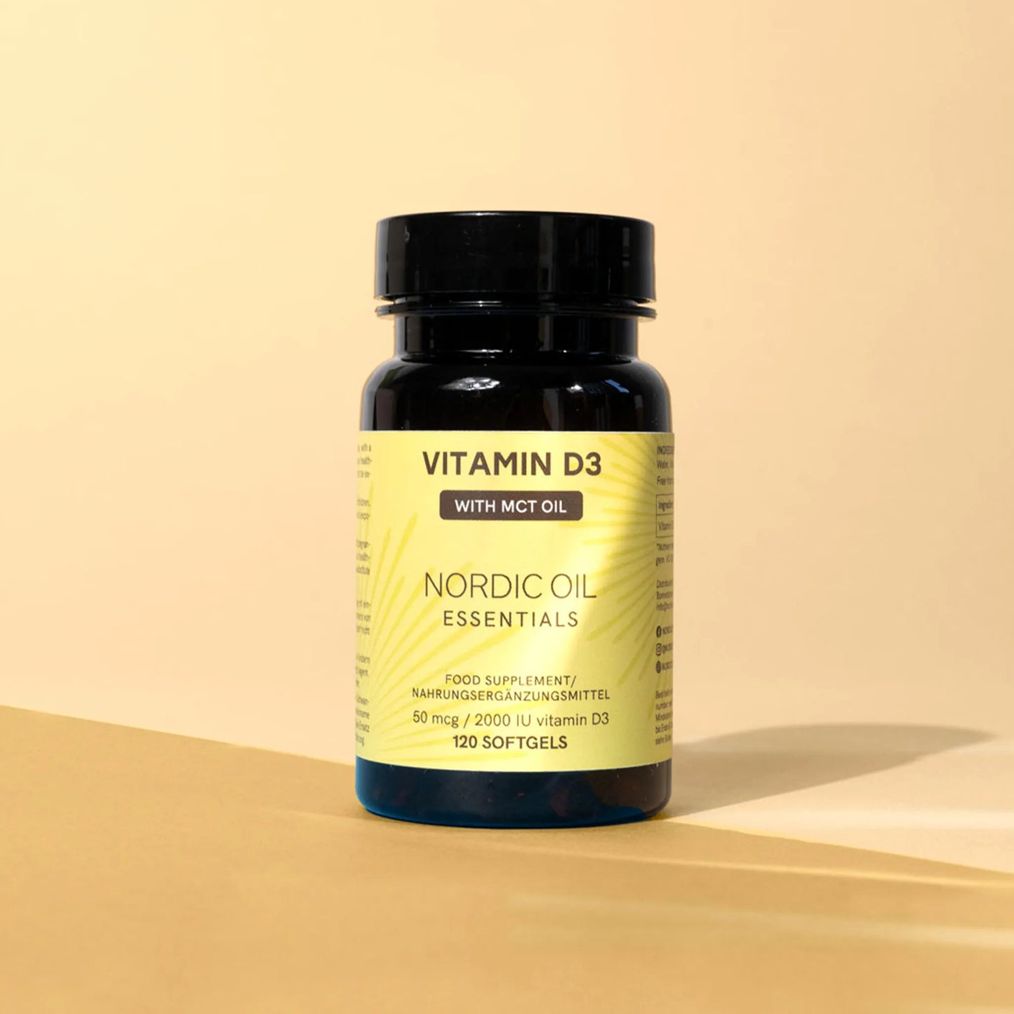 Capsules de vitamine D3