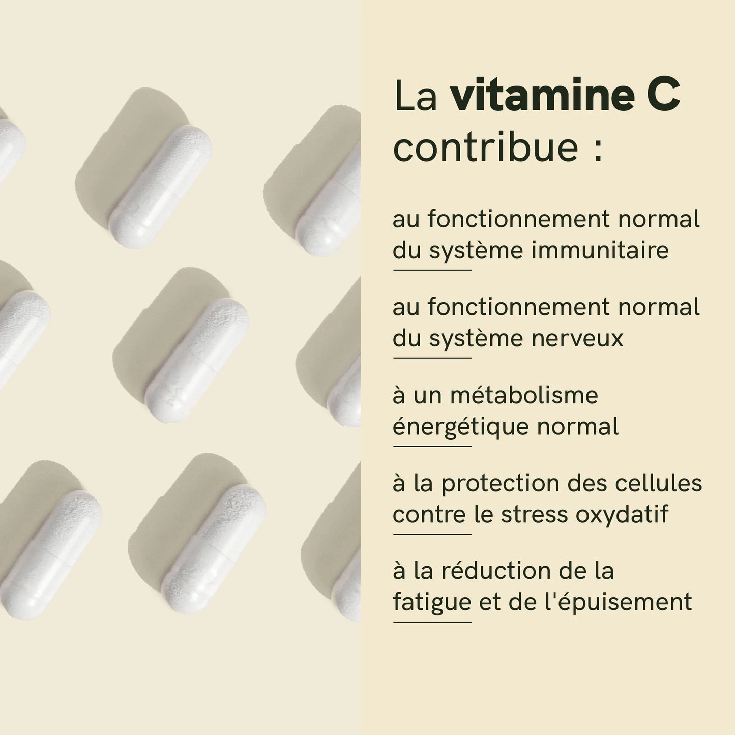 Capsules de Vitamine C