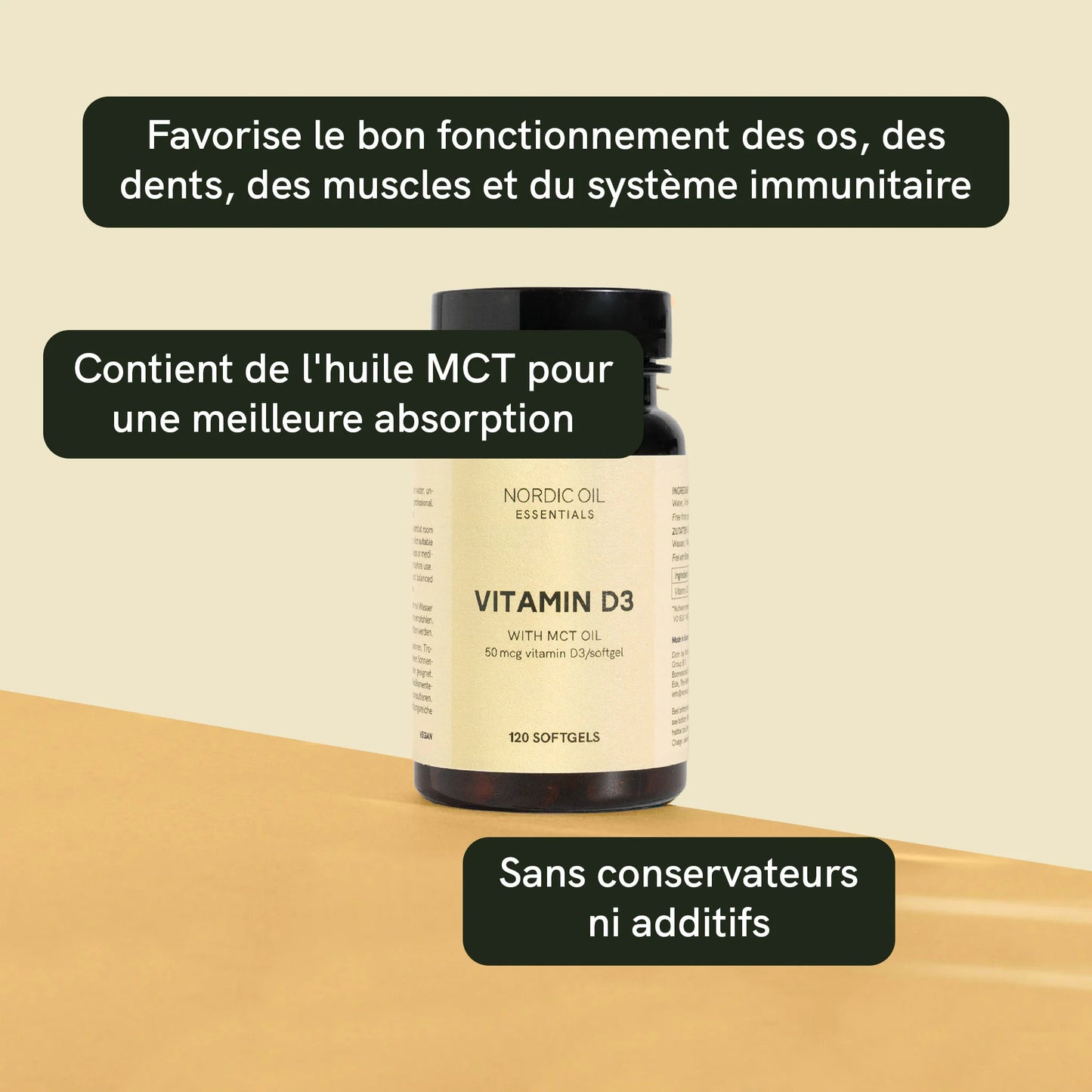 Capsules de Vitamine D3