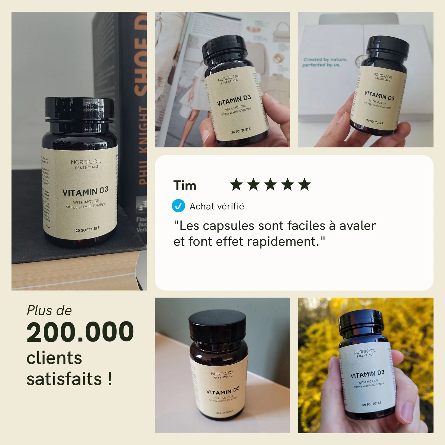 Capsules de Vitamine D3