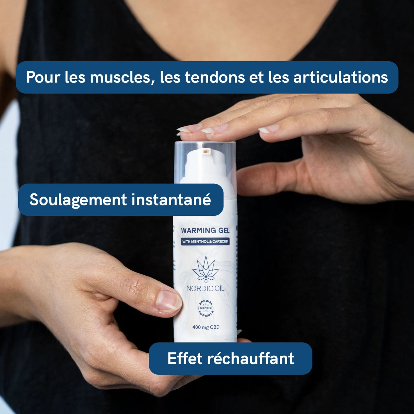 Baume chauffant au CBD
