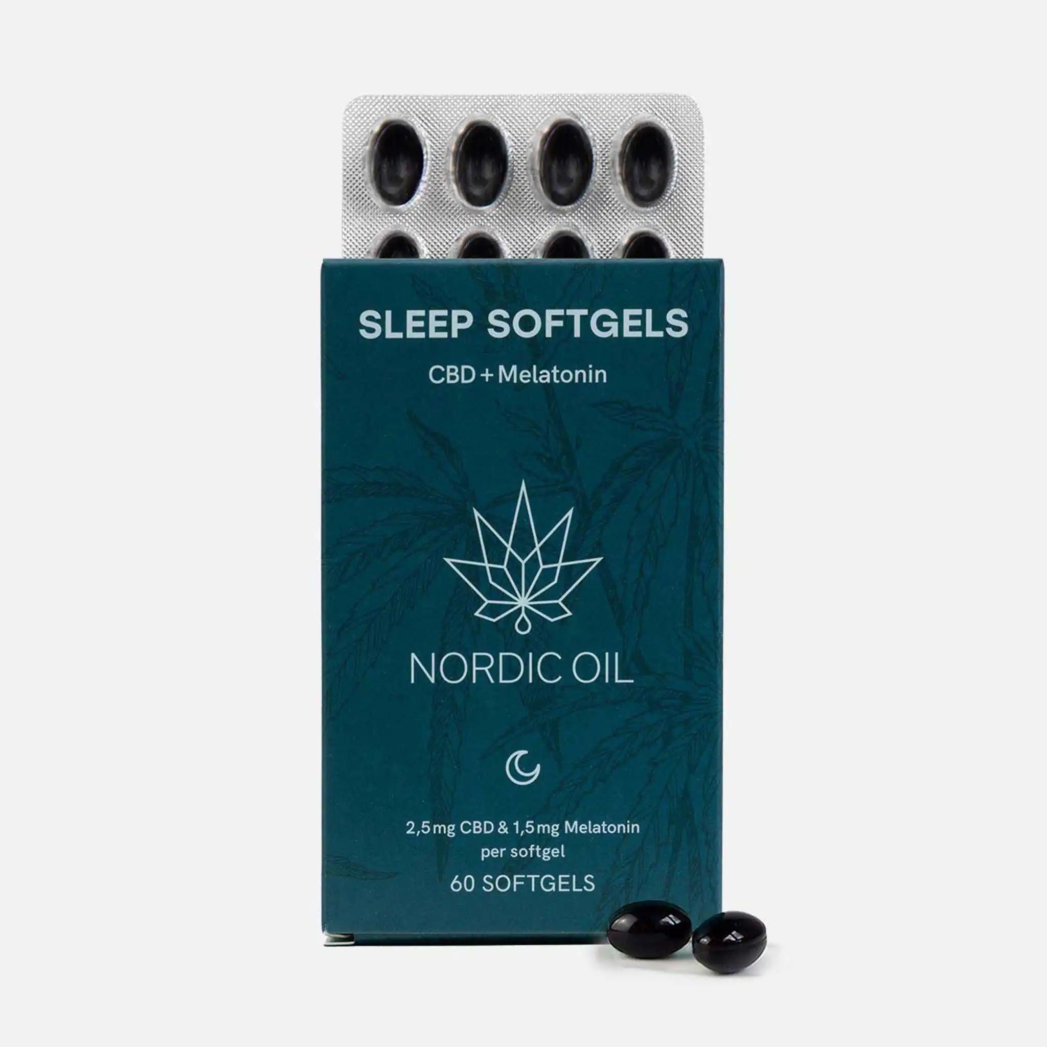 Capsules De CBD Et Mélatonine