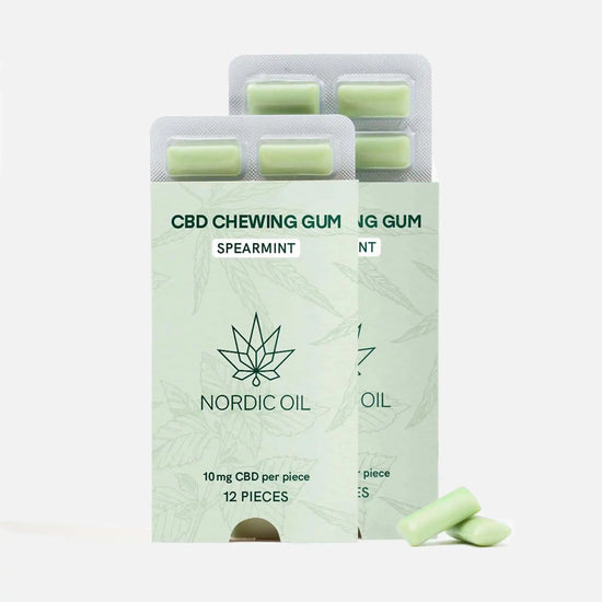 Chewing-gums au CBD